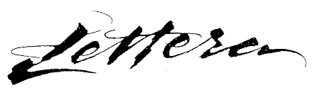 Lettera Masthead